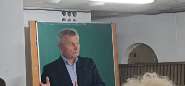 Зустріч із кандидатом на посаду ректора університету Валерієм Копійкою